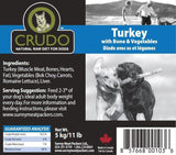 Turkey with Bone & Vegetables - Modern Kibble