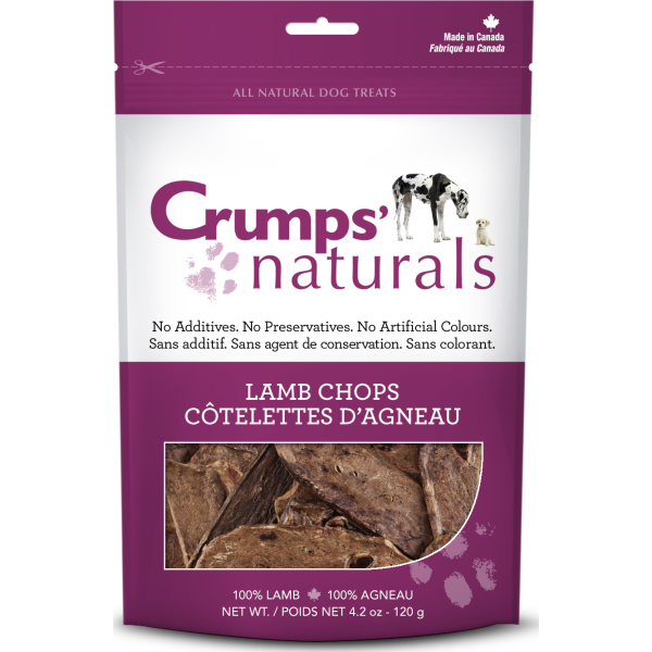 Crumps' Naturals Dog Lamb Chops