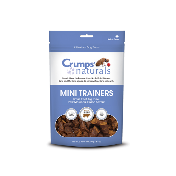 Crumps' Naturals Dog Mini Trainers Semi-moist Beef