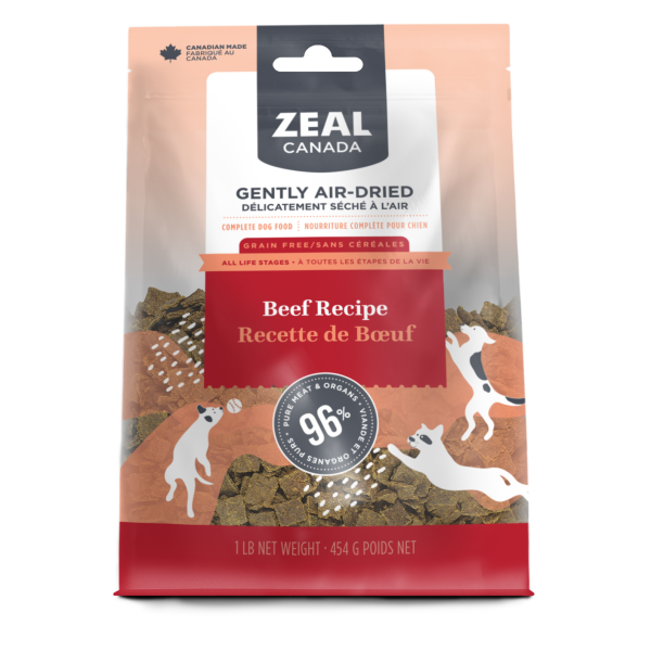 Zeal Canada Dog GF Air-Dried Beef - The Raw Connoisseurs