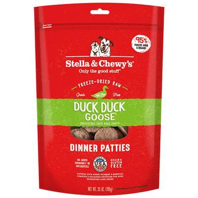 Stella & Chewy's Freeze-dried Dinner Patties Duck & Goose