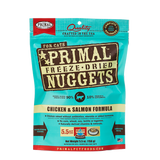 Primal Cat Freeze Dried Chicken & Salmon Nuggets