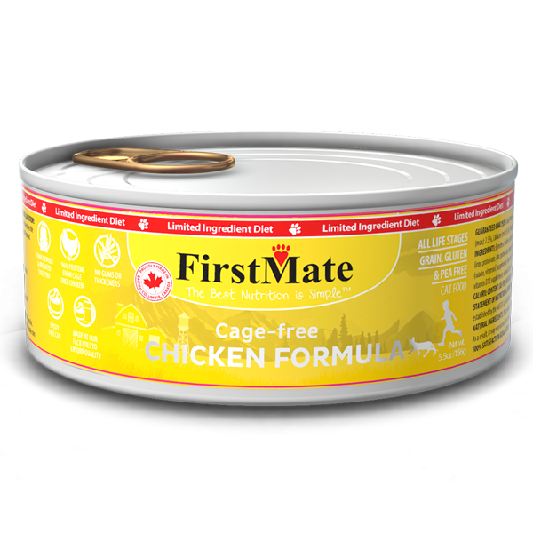 FirstMate Cat LID GF Chicken Can