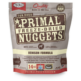 Primal Dog Freeze Dried Venison Nuggets