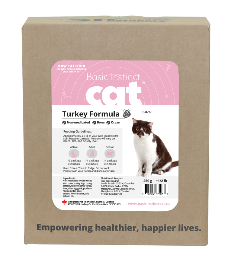 Instinct turkey cat food hotsell