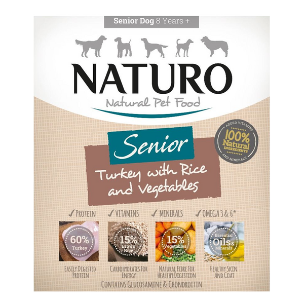 Naturo Senior Turkey & Rice with Veg