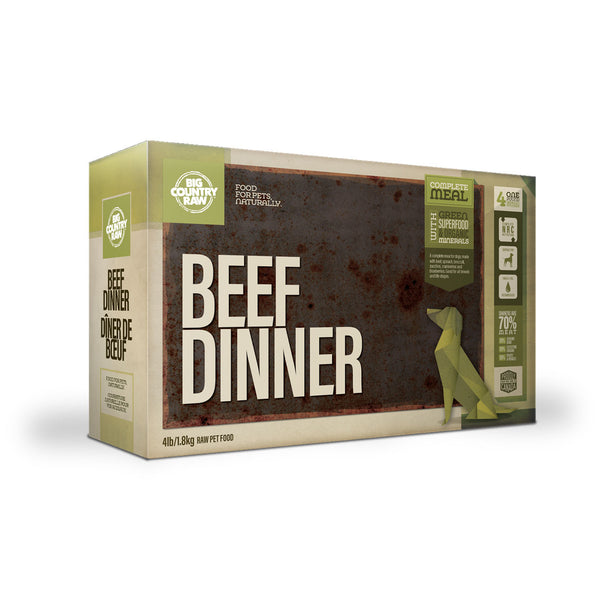 Big Country Raw Beef Dinner 4lb