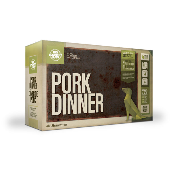 Big Country Raw Pork Dinner 4lb