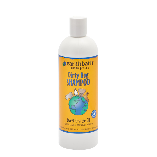 earthbath Dirty Dog Shampoo Sweet Orange Oil 16 oz