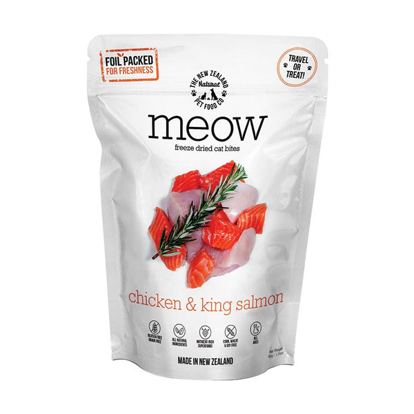 NZ Natural Pet Food Co - Meow - Chicken & Salmon 50g