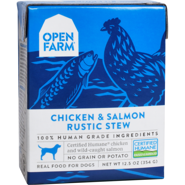 Open Farm Dog Chicken & Salmon Rustic Stew 12.5 oz