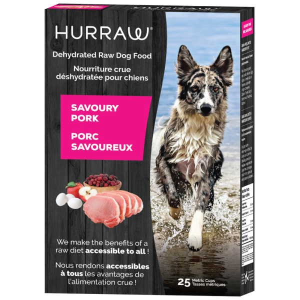 Hurraw Dog Dehydrated Raw Pork