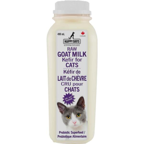 Happy Days Frozen Goat Milk Kefir with Taurine 490ML for Cats