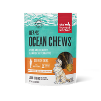 Honest Kitchen Dog Beams Ocean Chews Cod Fish Skins LG 5.5 oz