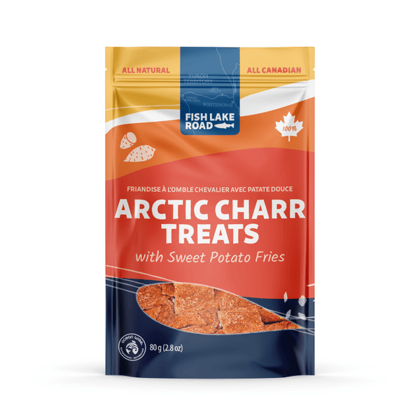 FISH LAKE ROAD Dog Treat Arctic Charr w/ Sweet Potato 80g