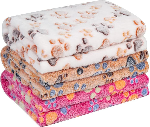 Pet Soft Blankets Small 23 x 16" (60 x 40 cm) 3 pieces