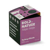 Bold by Nature Dog Mega Turkey Patties 4 lb