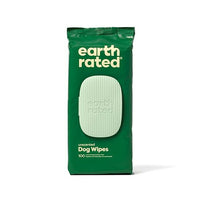 Earth Rated Compostable Pet Wipes Unscented