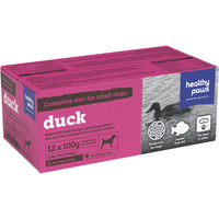 Healthy Paws Complete Dinner Duck 12/100GM
