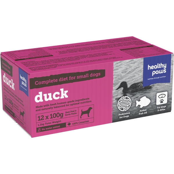 Healthy Paws Complete Dinner Duck 12/100GM