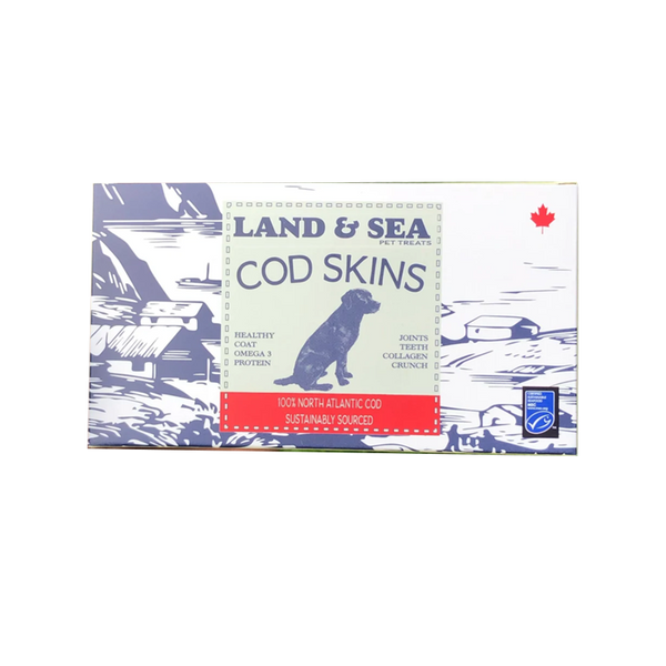 Land & Sea - Cod Skin Quality Cuts Treat Box