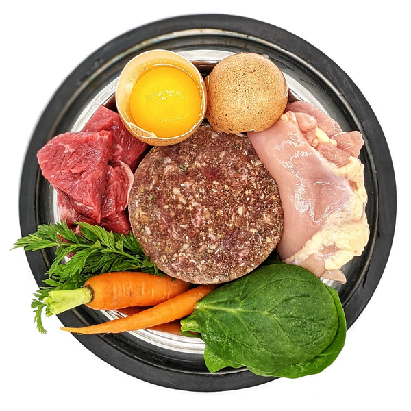 Simply Raw Turkey, Beef & Veggies