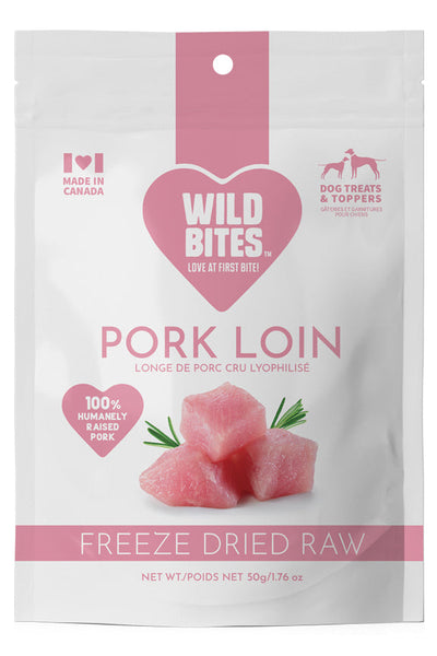 WILD BITES Pork Loin 50g