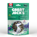 Great Jack's Dog Treats GF Liver & Kelp Big Bitz 198 g - The Raw Connoisseurs