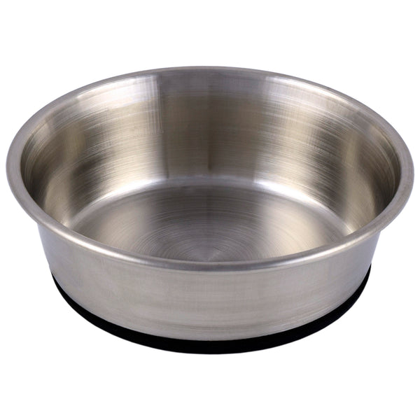 Premium Rubberized Stainless Steel Bowl