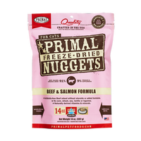 Primal Cat Freeze Dried Beef & Salmon Nuggets