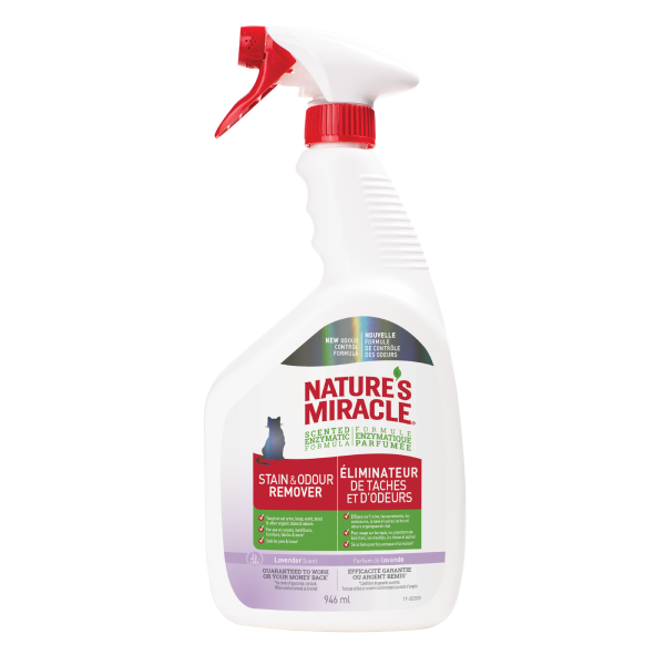 Nature's Miracle Cat Stain & Odour Remover Spray 946 mL