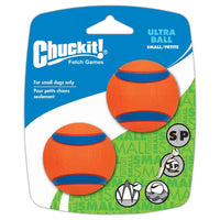 Chuckit! Ultra Ball Small 2PK | Float - The Raw Connoisseurs