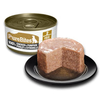 PureBites Chicken & Pumpkin Pure Protein Paté for Dogs 2.5oz