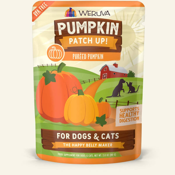 Weruva Cat/Dog Puréed Pumpkin 2.8 oz Pouch (80g)