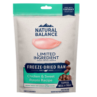 Natural Balance Dog LID Freeze-Dried Raw Chicken & Sweet Potato 6 oz
