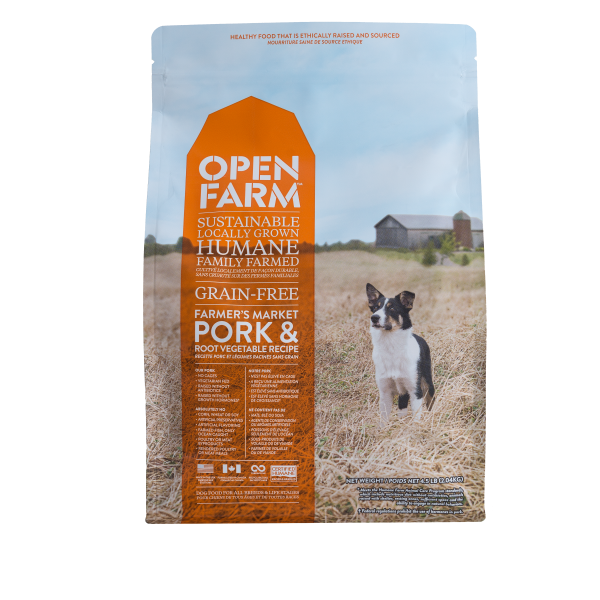 Open table dog clearance food