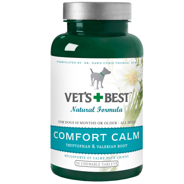 Vet's Best Comfort Calm Chewable Tablets 30 ct