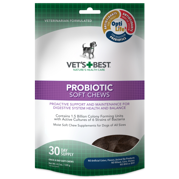 Vet's Best Dog Probiotic Soft Chews 30 ct