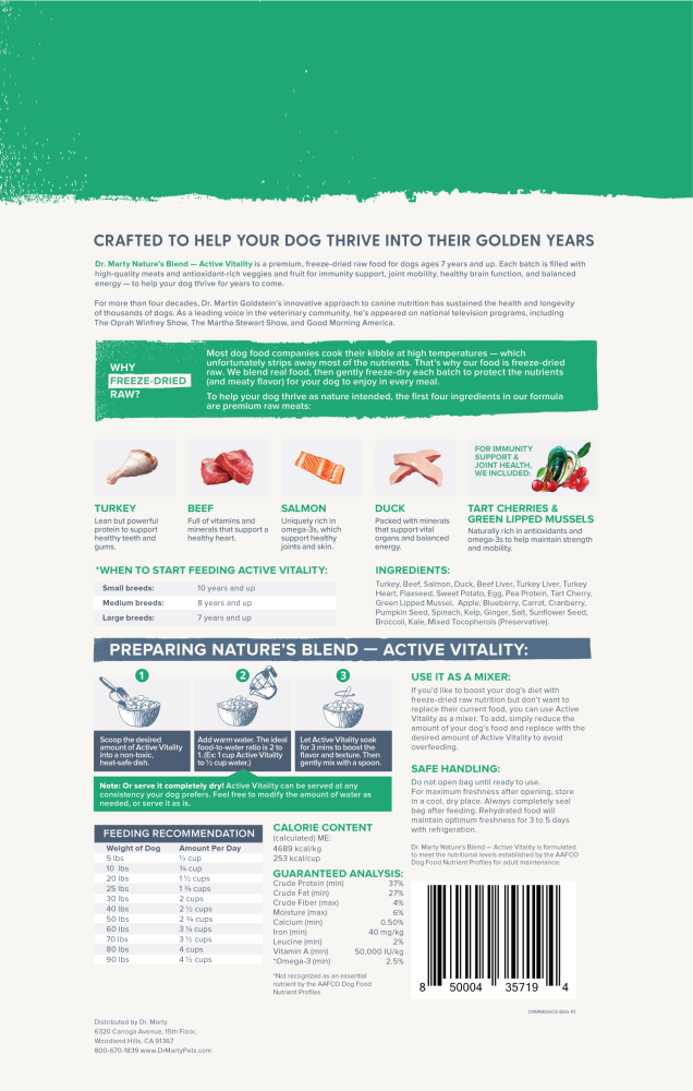 Dr marty's top nature's blend canada