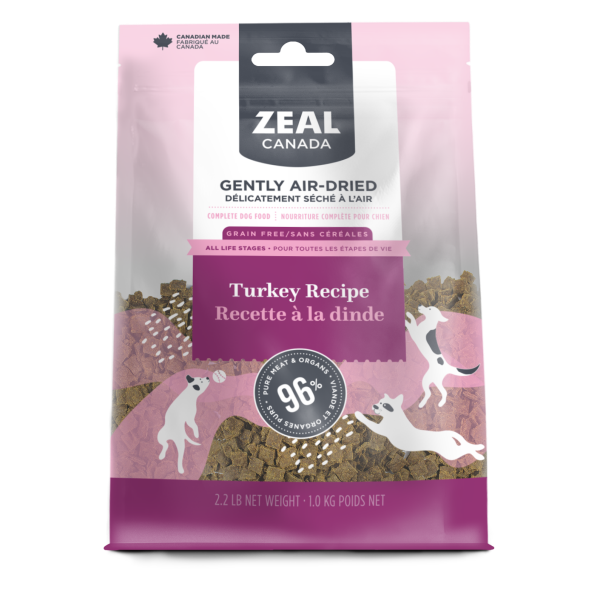 Zeal Canada Dog GF Air-Dried Turkey - The Raw Connoisseurs