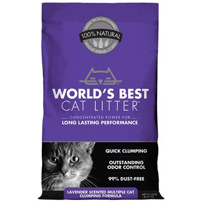 World's Best Multiple Cat Scented Clumping 14LB