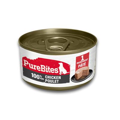 PureBites Chicken Pure Protein Paté for Dogs 2.5oz