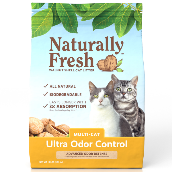 Naturally Fresh Ultra-Odor Control Multi-Cat Litter 14 lb