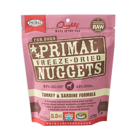 Primal Dog Freeze Dried Turkey Sardine