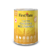 FirstMate Dog Grain Friendly Cage-free Chicken & Rice formula 12.2 oz can