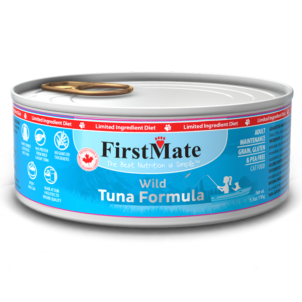 FirstMate Cat LID GF Wild Tuna 5.5 oz Can