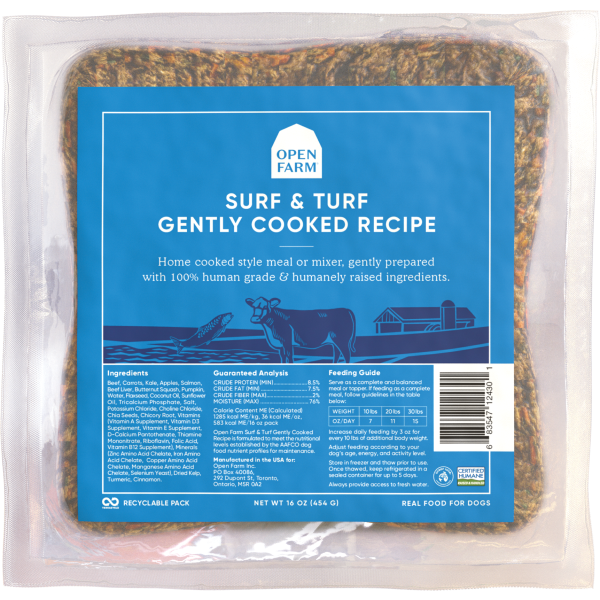 Open Farm Dog Gently Cooked Surf & Turf