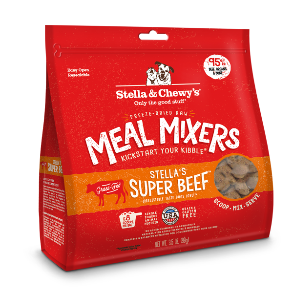 Stella&Chewy's Dog FD Mixers Stella's Super Beef