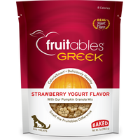 Fruitables Dog Greek Strawberry Yogurt Crunchy Treats 198 g