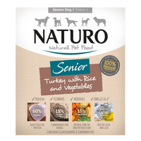 Naturo senior dog food best sale